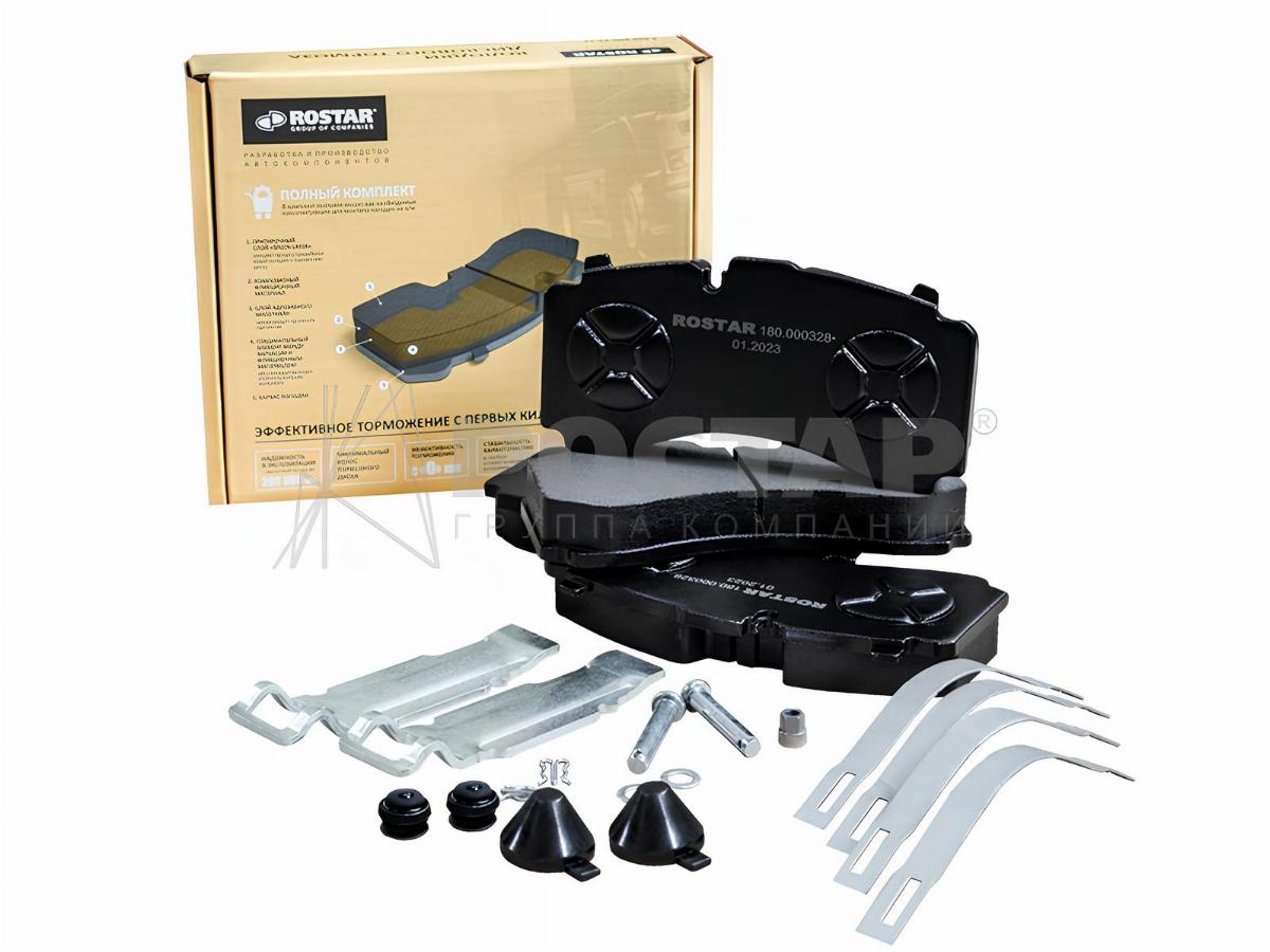 Колодки тормозные дисковые 215*108.5*32 Schmitz/SAF 180000328