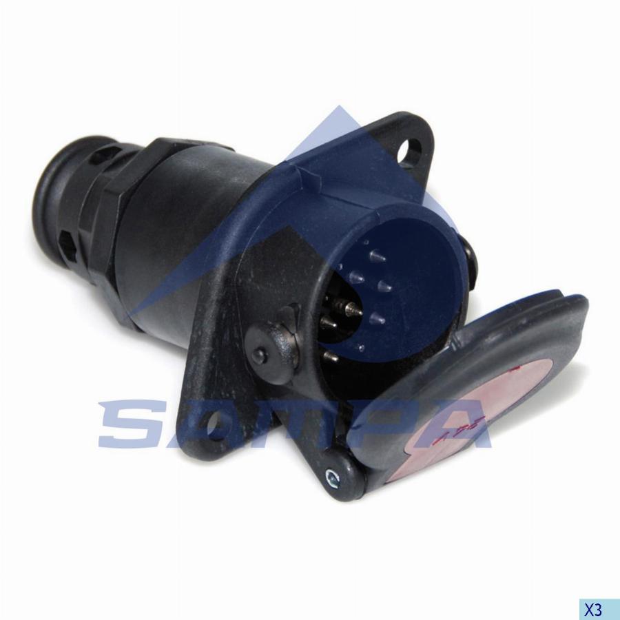 Розетка ABS 15-полюсная 095.159