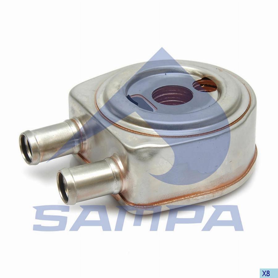 Радиатор масляный Volvo FH/FM/Renault Premium II TR/PR 034.041