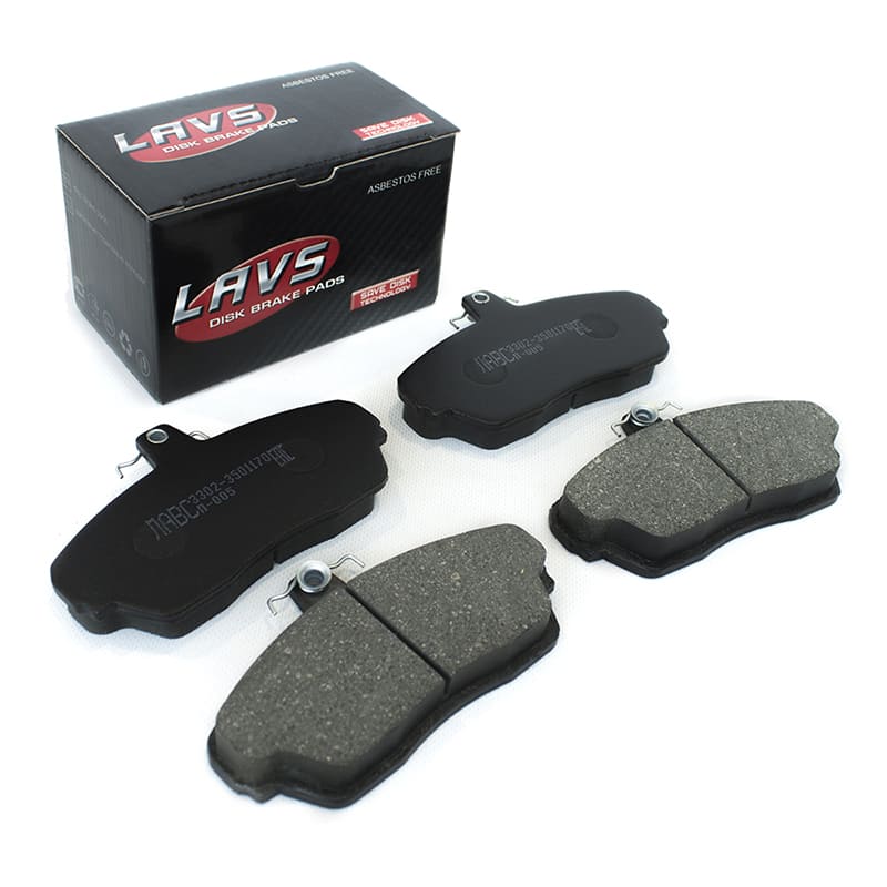 Колодки тормозные дисковые передние к-т ГАЗ-3110/3302 LV1602L