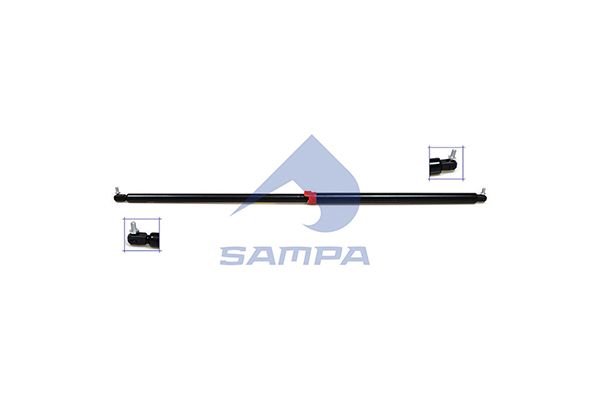 Амортизатор капота 380N MAN Bus 020.217