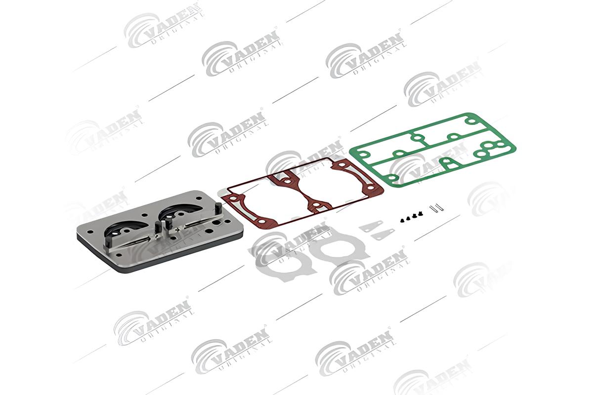 Р/к компрессора плита, клапаны, прокладки Volvo FH/Scania-4 1300050650