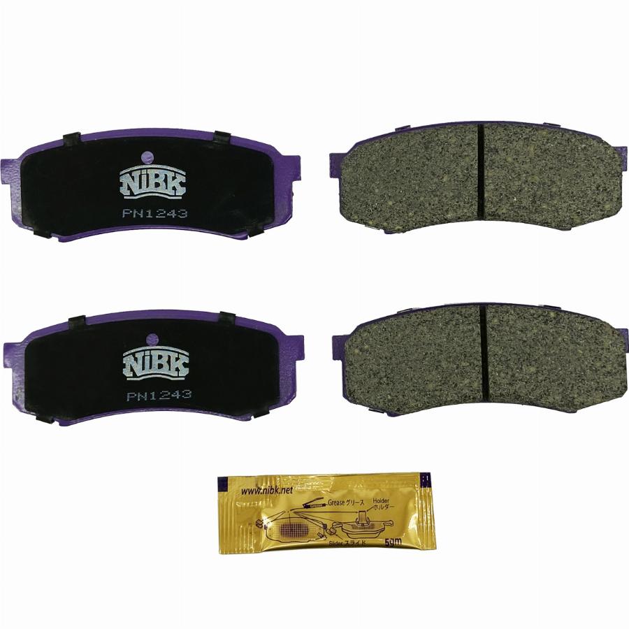 Колодки дискового тормоза задние Toyota Land Cruiser 80/90 3.4-4.2TD 90> PN1243