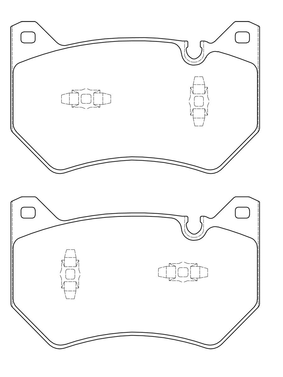 Колодки дискового тормоза передние Audi Q5 (80A) 2017> PN0970