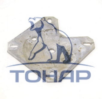 Пластина крепления пневмобаллона с/о S=8мм KAMAZ/Тонар 9042-2912541-01