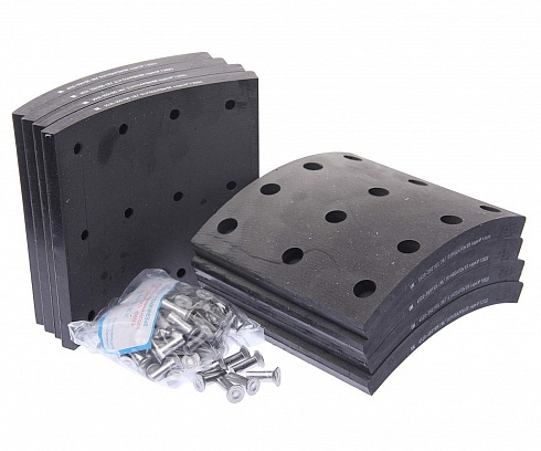 Накладка тормозная сверленая расточенная КАМАЗ-ЕВРО 6520-3501105