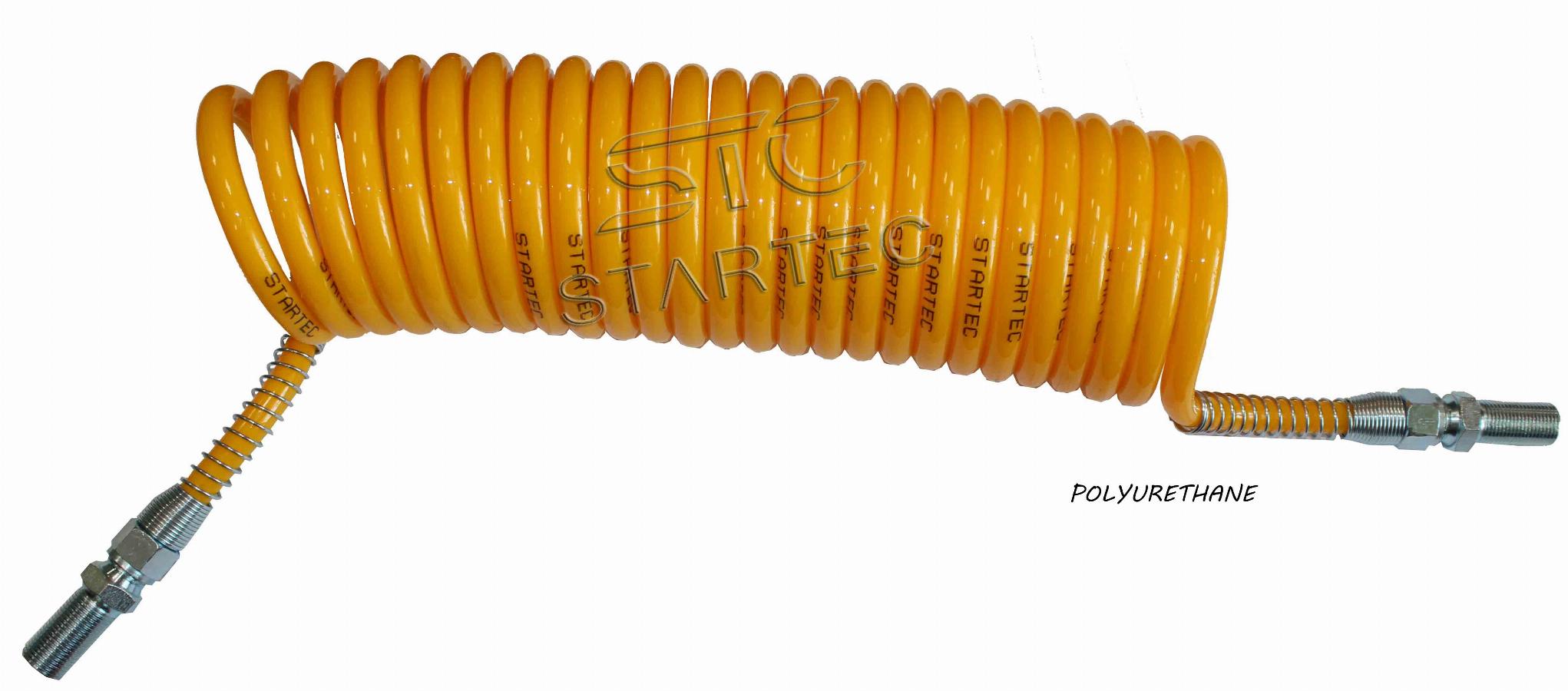 Шланг спиральный M16*1.5/M18*1.5 желтый MAN/VW/DAF INF.10.163