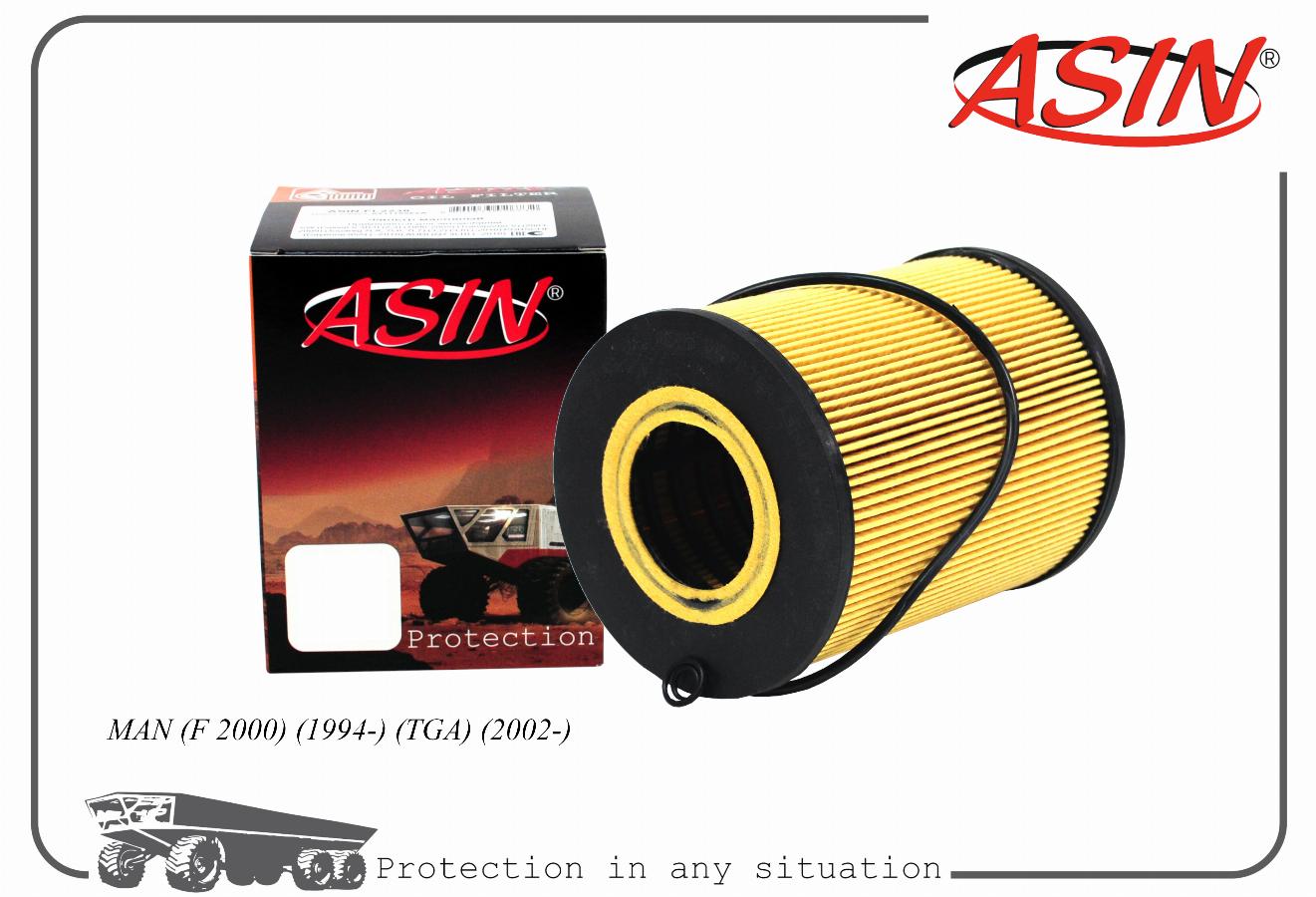 Фильтр масляный MAN F2000/ТGA ASINFL2363