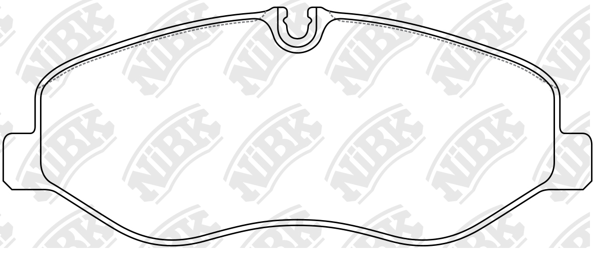 Колодки тормозные дисковые передние MB Vito W447 1.6-2.1CDi 14> PN0653