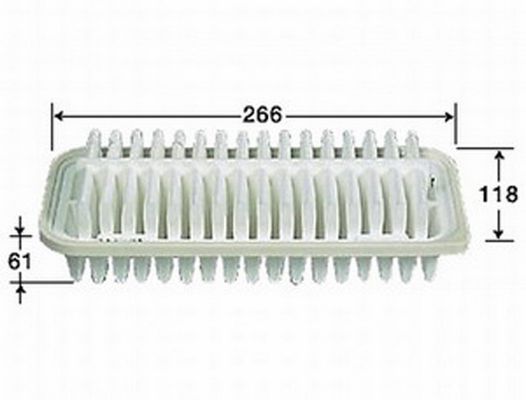 Фильтр воздушный Toyota Yaris 1.4 D-4D 01> A1007