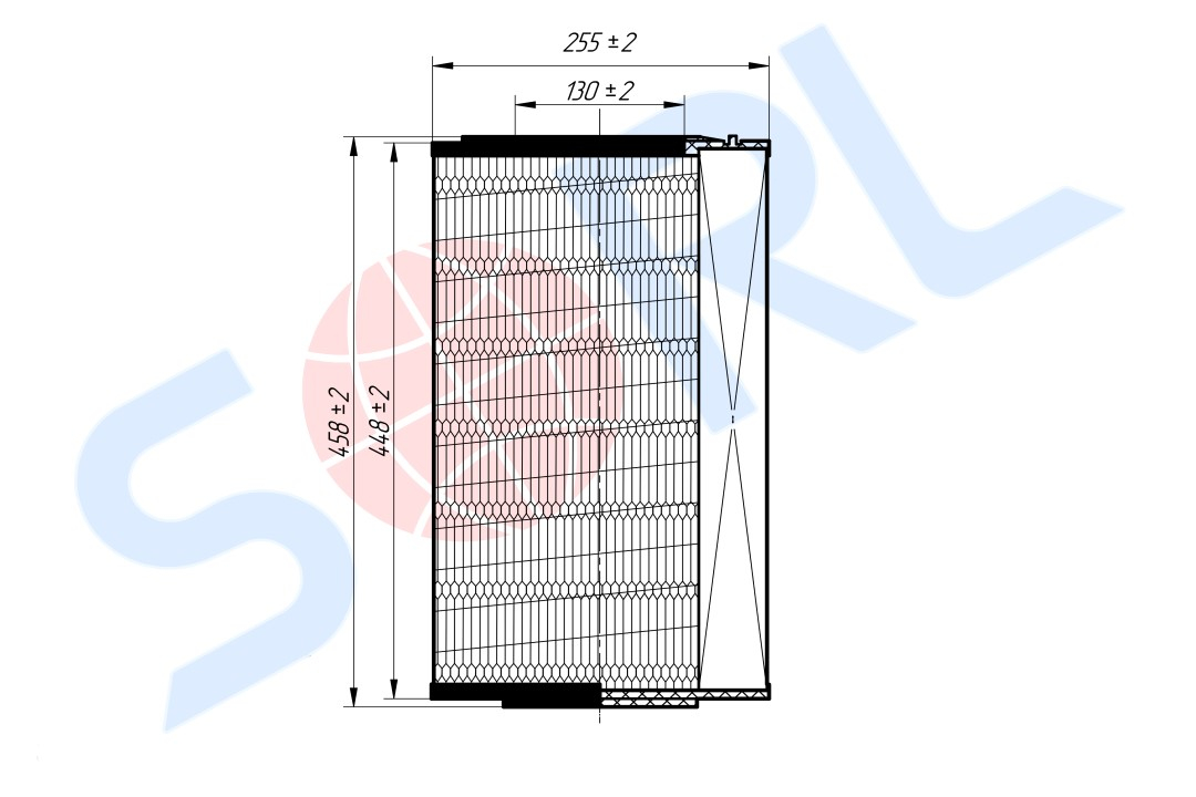 Фильтр воздушный MAN TGL/TGM RL1109AB27