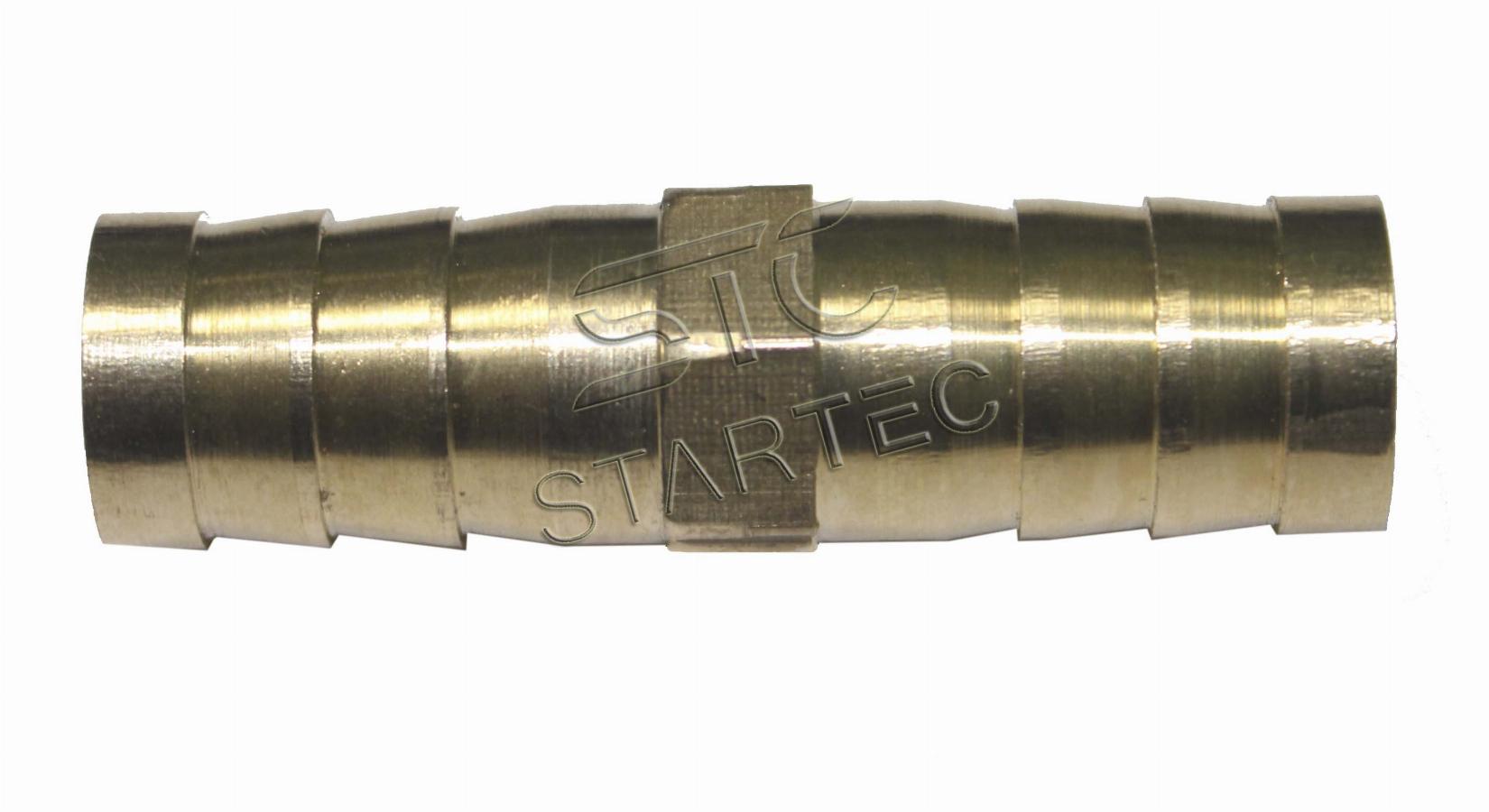 Фитинг прямой 8*6мм елочка латунь INF.11.8X6