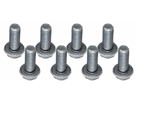 Болт шкворня полуприцепа M14*2*30 с юбкой Jost/SAF MF1017