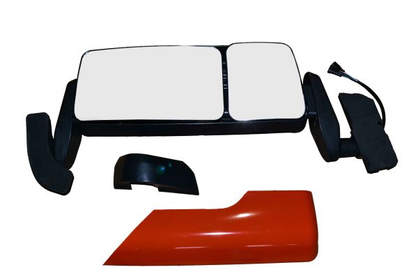 Зеркало левое (стойка в сборе) с обогревом Shacman X3000 DZ14251770030