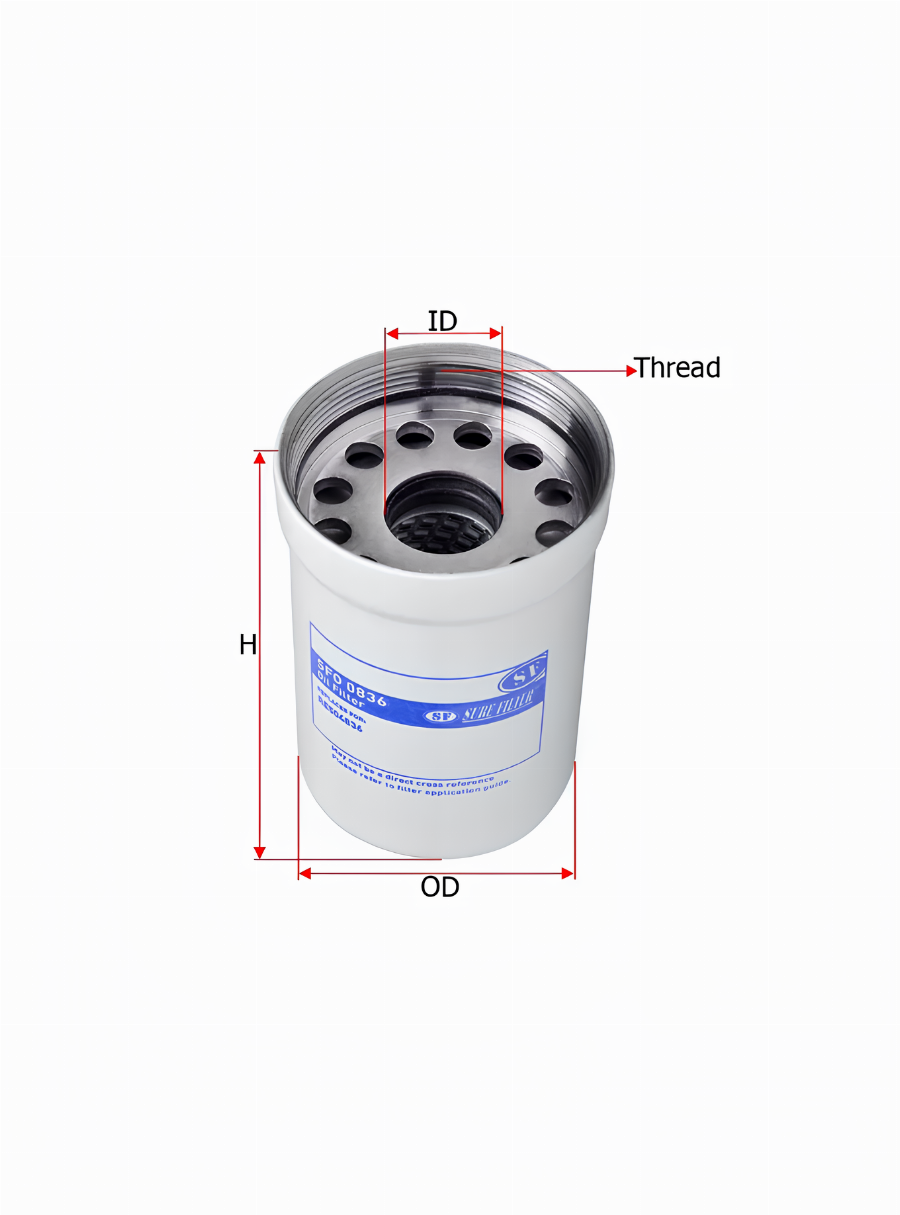Фильтр масляный John Deere SFO0836