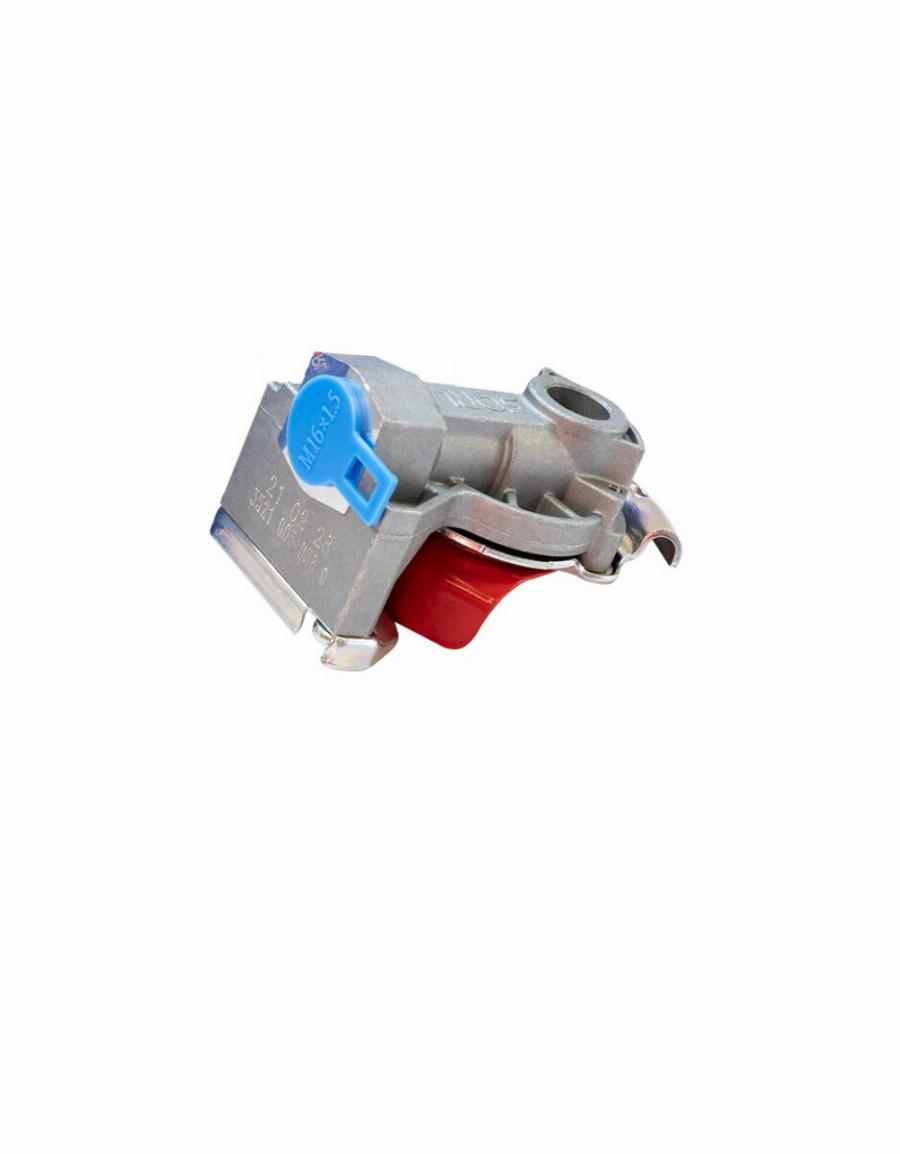 Головка соединительная M16*1.5 без клапана красная 35210050380