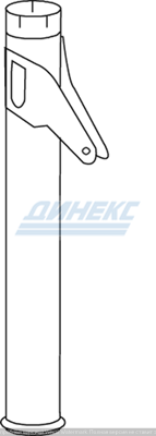 Конечная труба SCANIA 68729