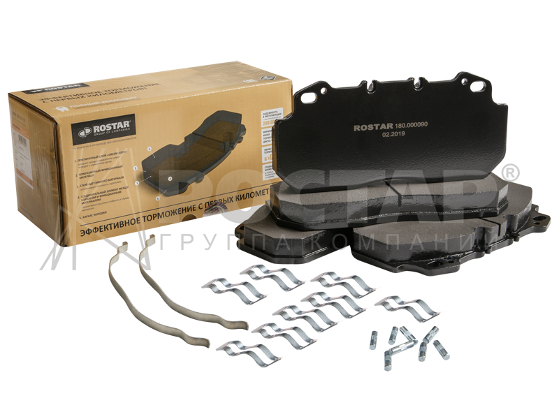 Колодки дискового тормоза Renault AE385/420/Volvo B10/12 180.000090