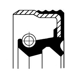 Сальник привода ТНВД 20*31*7.3  Opel Vectra A/Astra F 12019584B