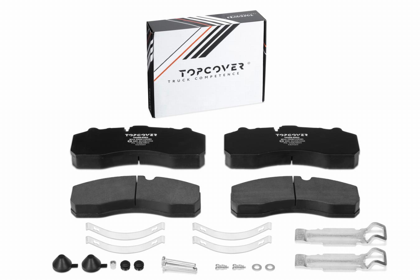 Колодки тормозные дисковые 248*108*30 MB/Scania124/DAF/BPW/SAF T02986001