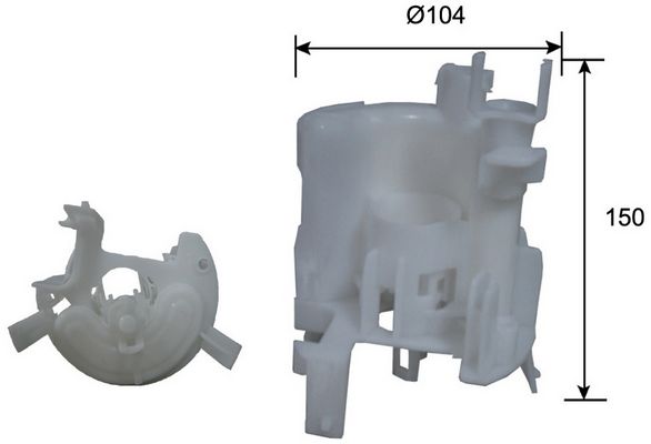 Фильтр топливный погружной Honda CRV 2.0-2.4/Pilot 3.5 07-12 FS8020A
