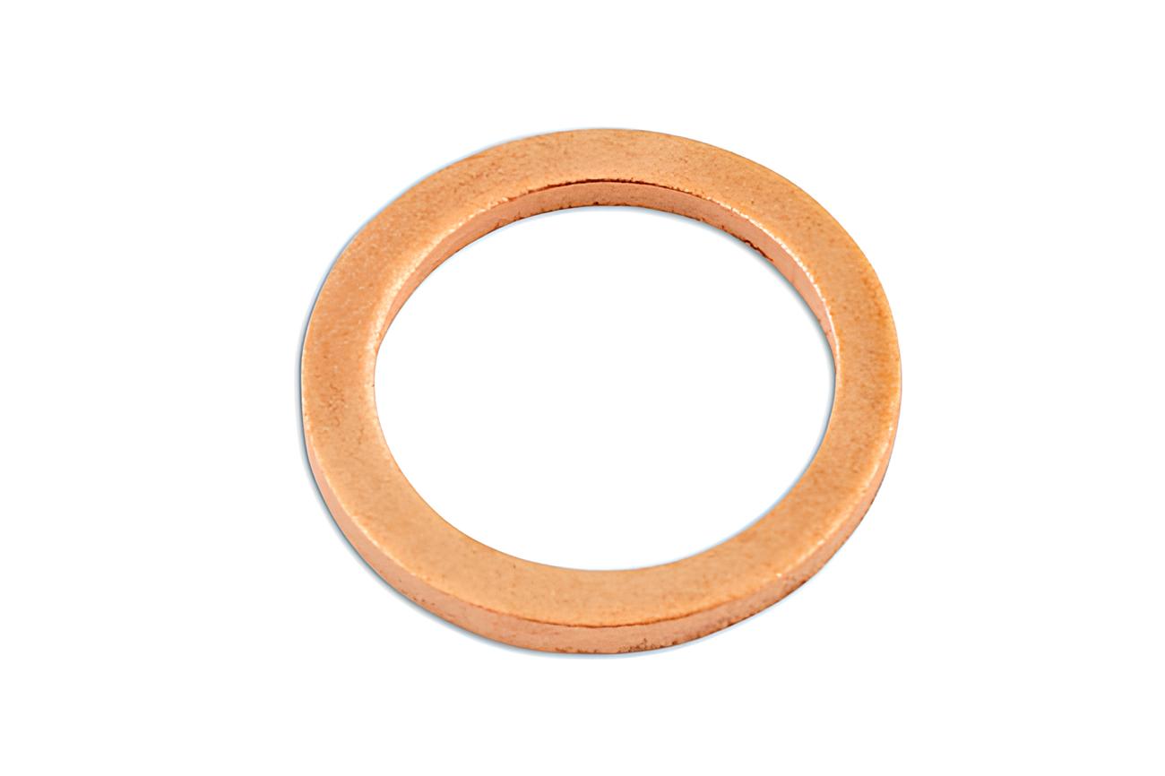 Шайба М20*27*1 медная М20х27х1