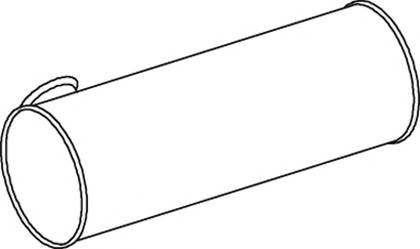 Глушитель с катализатором SiC 12*13 Volvo BUS B12 80041