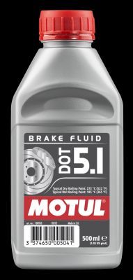Жидкость тормозная DOT 5.1 Brake Fluid 0.5L 100950