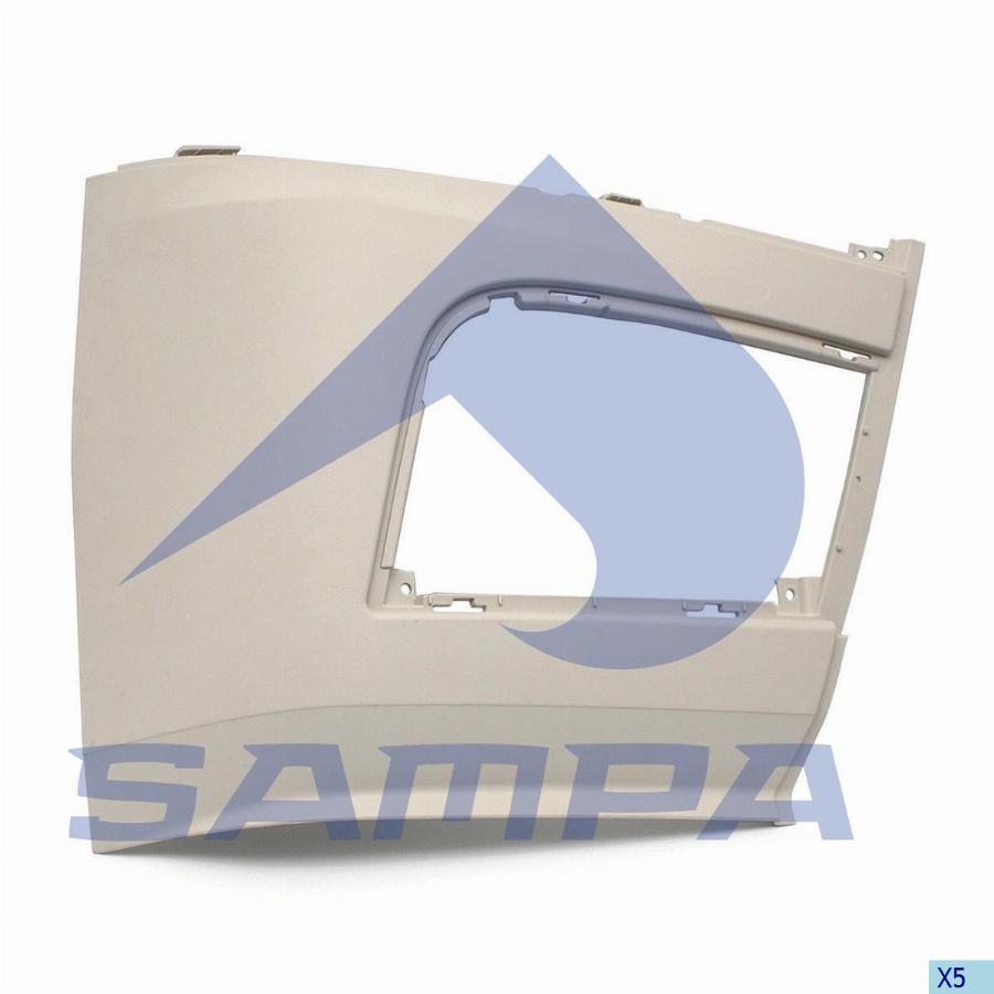 Бампер правый передний нижняя часть MB Actros 18100746