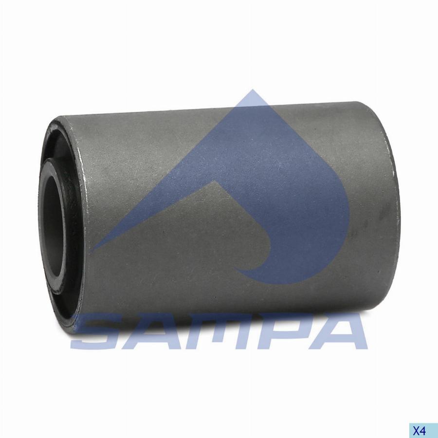 Сайлентблок полурессоры 030*65*102 задней Scania 3 040.034