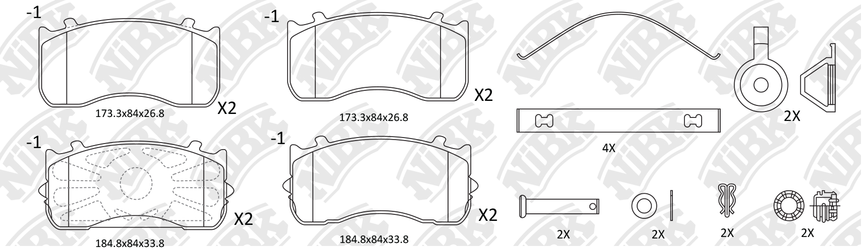 Колодки тормозные дисковые MB Atego/MAN L2000/TGL/ГАЗ-3310 Валдай PN0922