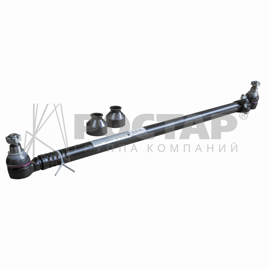 Тяга рулевая продольная L=879 d=36 0-изгиб MB Actros 350-3414010