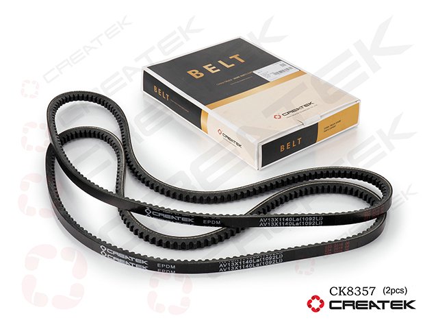 Ремень генератора 13*1140 WD615/WD12 Евро-2 DongFeng/FAW/Howo/Shaanxi CK8357