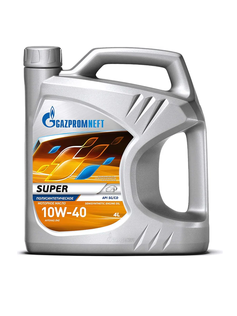 Масло моторное 10W40 Super SG/CD п/синт. 4L 253142142