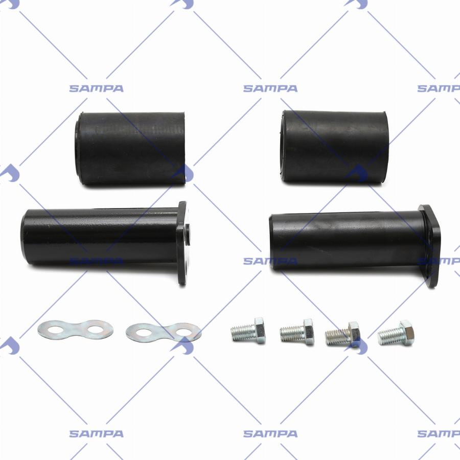 Р/к опоры седла JSK36DV на обе стороны втулки, пальцы, крепеж Jost 091.503