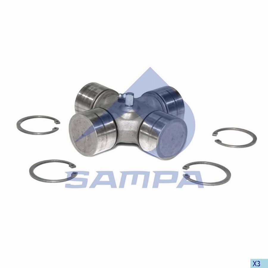 Крестовина 48*134.0 со стопорами DAF CF75/Iveco Euro Cargo 051.072