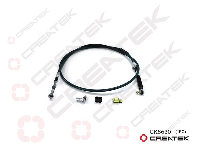 Трос КПП L=3200 черный HOWO CK8630