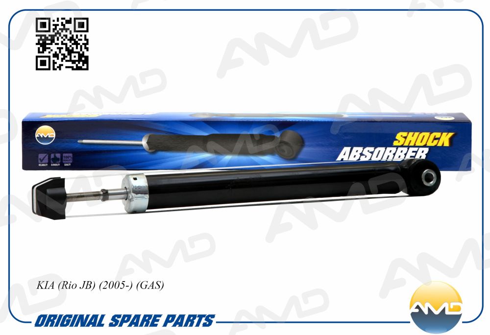 Амортизатор задний газовый KIA Rio 1.4/1.5/1.6 05> AMDSA375