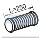 Гофра (нерж.) с фланцами IVECO Eurotech/Eurostar 28224