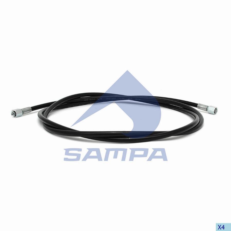 Шланг подъема кабины L=1930mm Iveco EuroTech/EuroStar/EuroTrakker 062.181