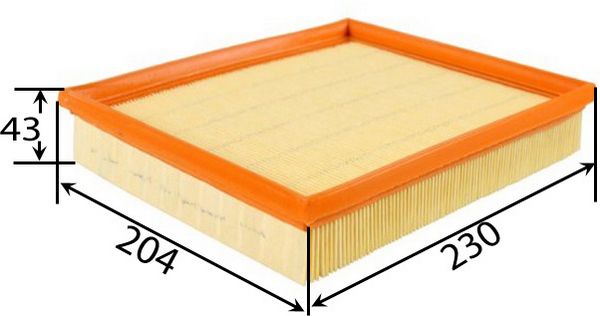 Фильтр воздушный BMW F20/F21/F30/F31 1.6/1.2D 10> A32003