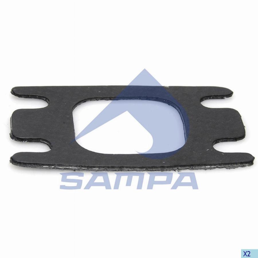 Прокладка выпускного коллектора Iveco Cursor 061.204