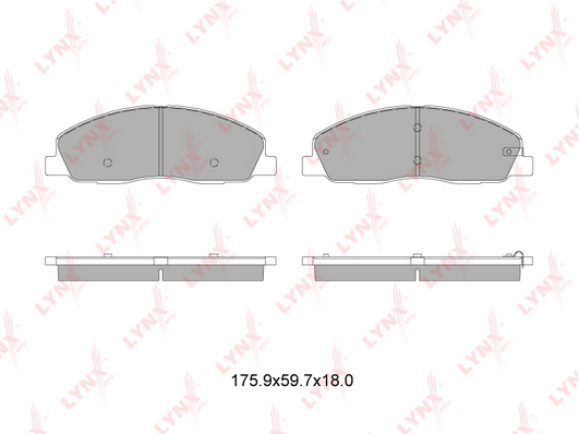 Колодки тормозные дисковые передние ГАЗель Next 13> BD4609