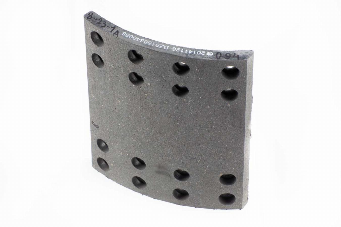 Накладка тормозная задняя 220*185 DongFeng DZ9160340068