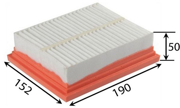 Фильтр воздушный Fiat SEDICI 2.0 D Multijet 06-/Suzuki SX4 2.0 DDiS/2.0 DDiS 06- A0493