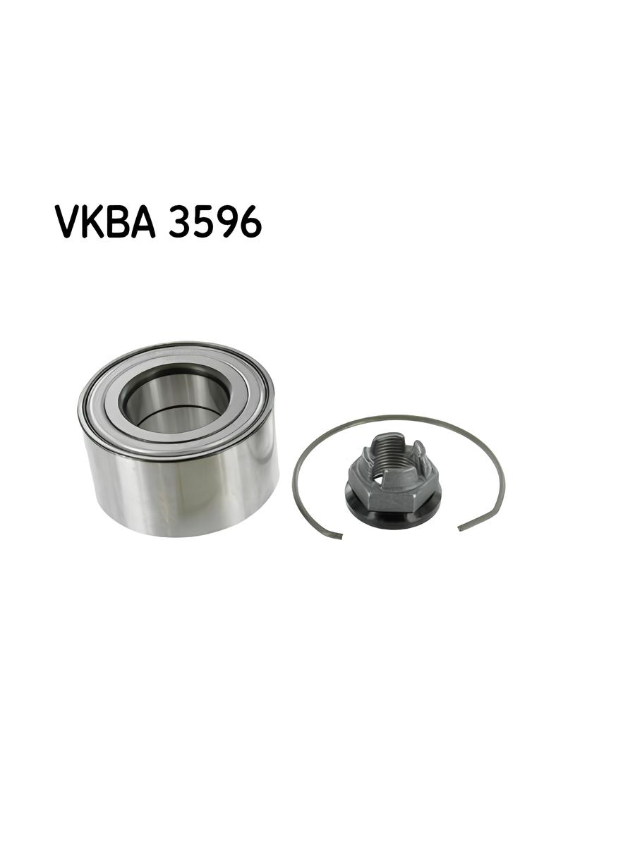 Подшипник ступицы 37*72*37 передней ABS к-т Renault Megane 02>/Nissan Micra 03> VKBA3596