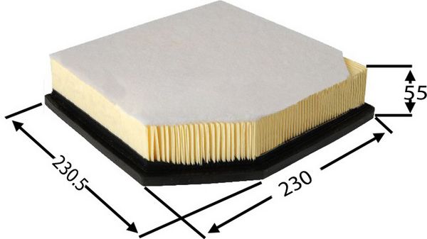 Фильтр воздушный Lexus GS 460 4.6 05-11/Toyota Crown XIII Majesta 4.6 09-13 A1522