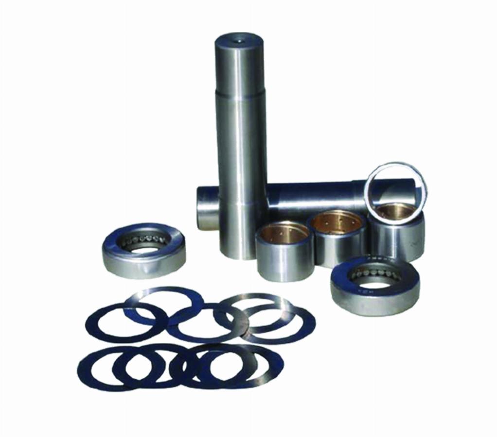 Р/к шкворня на ось (два шкворня,втулки,шайбы,подшипники, крышки) Howo LEO600017A