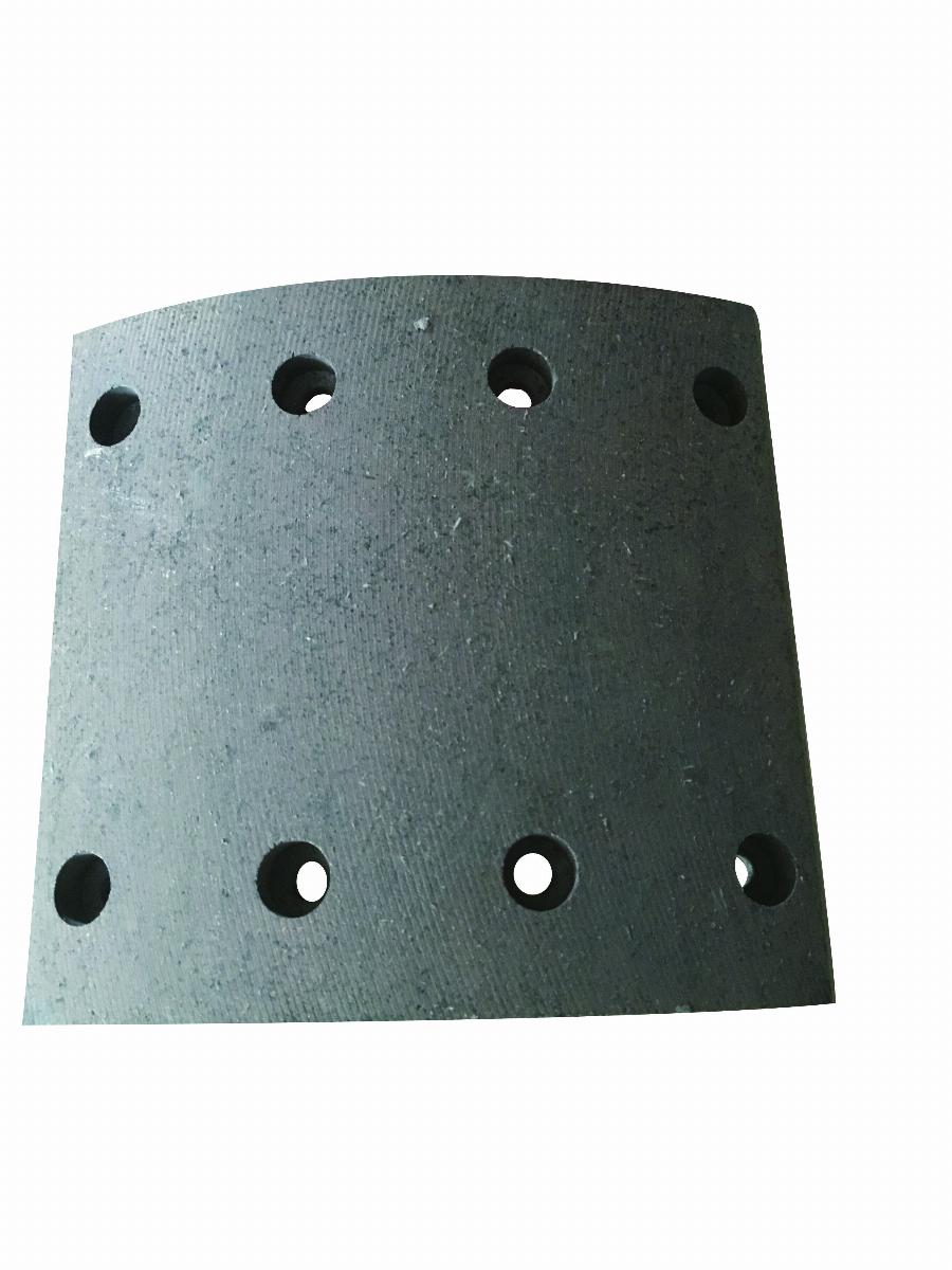 Накладка тормозная передняя 210*180 8 отв.d=8 DongFeng LEO500013B