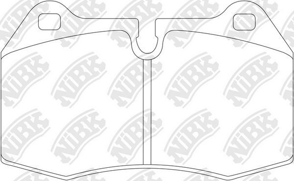 Колодки дискового тормоза передние BMW E38 2.8-3.5/2.5TDs 95-01/E31 4.0-5.6 94-99 PN0165S